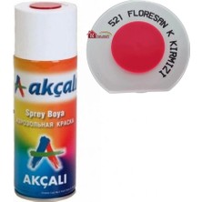 MegaSepet Mey Ithalat® Akçalı Sprey Boya 400 ml 521 Florasan Koyu Kırmızı