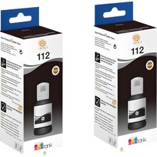 Drl 112 Uyumlu 2 Adet Siyah Mürekkep Avantaj Paketi L15150 L6170 L6190 Sıfır Muadil - Kapalı Ürün