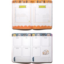 Thinkbook Balkon Zamansız Kedi Ajanda