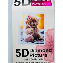 Duck Hoby 30X40 Boncuklu Taşlı Mozaik Elmas Goblen Pano Tablo Resim Puzzle Dıamond Paıntıng Hı Stone