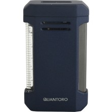 Quantoro Perde Alev Delicili Mavi Metal Puro Çakmağı