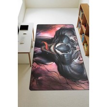 Dolce Mariee Modern Dijital Baskı Kaymaz Taban Çocuk ve Genç Odası Halısı H0577