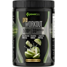 Pre-Workout Yeşil Elma 500 Gr.
