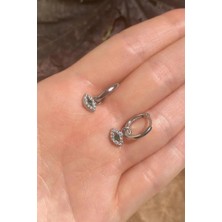 Spossy Silver Jewelry Göz Halka Küpe