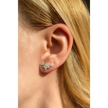 Spossy Silver Jewelry Arı Küpe