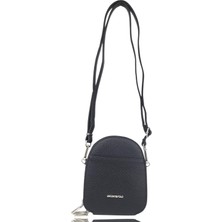 Decent Polo şık Kadın Omuz Çatası Telefonluk siyah 127