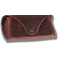 Balkan Grup Roan Deri Gözlük Kılıfı G2 Kahve