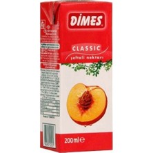 Dimes Şeftali Meyve Suyu 200 ml 27’li Paket Doğal Tatlandırıcı İçermeyen Lezzetli Seçenek