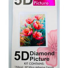 Duck Hoby 30X40 Boncuklu Taşlı Mozaik Elmas Goblen Pano Tablo Resim Puzzle Dıamond Paıntıng Hı Stone