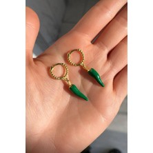 Spossy Silver Jewelry Biber Küpe