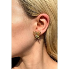 Spossy Silver Jewelry Masumiyet Müzesi Füsun Kelebek Küpe
