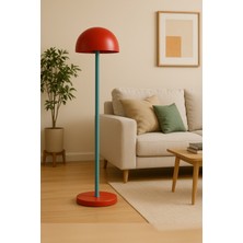 Longing Slimdome RedBlue Metal Lambader Oturma Odası & Yatak Odası & Salon Lambader