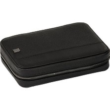 Jlubertine Monaco Siyah Deri Puro Taşıma Çantası