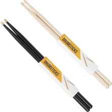 Wagon Drumsticks Hickory 5A Baget 2 Renk (Çift)