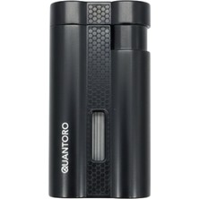 Quantoro 3 Torch Pürmüz Siyah Metal Puro Çakmağı