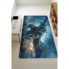 Dolce Mariee Modern Dijital Baskı Kaymaz Taban Çocuk ve Genç Odası Halısı H0575