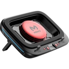 Najmaddin.com Memo FL08 7 Seviyeli Yükseklik Ayarlanabilir Dizüstü Bilgisayar Soğutucu Yükseltici Braket Turbo Fan Soğutma RADYATÖRÜ-(5775)