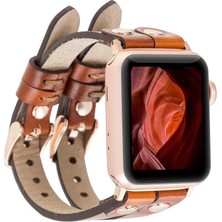 Balkan Grup Apple Watch Uyumlu Deri Kordon Ely Double Tour RST2EF