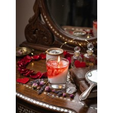 Velmor Candle Romantik Kalp Detaylı Iki Katmanlı Jel Mum