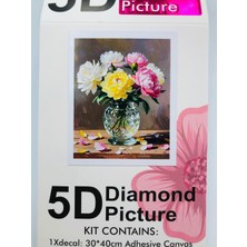 Duck Hoby 30X40 Boncuklu Taşlı Mozaik Elmas Goblen Pano Tablo Resim Puzzle Dıamond Paıntıng Hı Stone