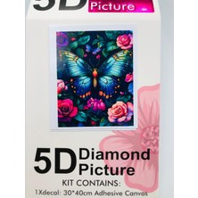 Duck Hoby 30X40 Boncuklu Taşlı Mozaik Elmas Goblen Pano Tablo Resim Puzzle Dıamond Paıntıng Hı Stone