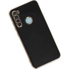 Gray Line Gry  Xiaomi Redmi Note 8 Kılıf Volet Silikon - Siyah Nel1