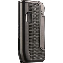 Quantoro Tek Torch Pürmüz Delicili Gunmetal Dots Metal Puro Çakmağı