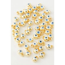 Esranın Dünyası Nazar Tek Kulplu Mineli Bileklik ve Kolye Ucu Aparatı 1 Adet RSBİJ34-ESRDNS