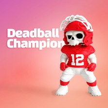 The Shogun Kuru Kafa Deadball Champion Kırmızı | Özel Koleksiyon Ürünü Oyuncak Figür