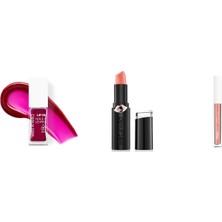 Wet N Wild Lip Oil Merlot Glass... +2 Parça Makyaj Seti
