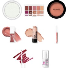 Wet N Wild Barefocus Sabitleyici Pudra Translucent... +7 Parça Makyaj Seti