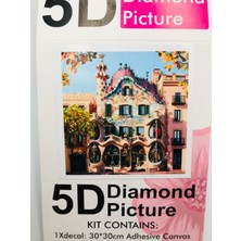 Duck Hoby 30X30 Boncuklu Taşlı Mozaik Elmas Goblen Pano Tablo Resim Puzzle Dıamond Paıntıng Hı Stone