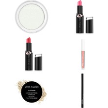 Wet N Wild Barefocus Sabitleyici Pudra Translucent... +5 Parça Makyaj Seti
