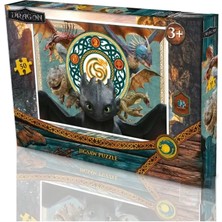 Gray Line Gry How To Train Your Dragon Puzzle 50 Parça Nel1