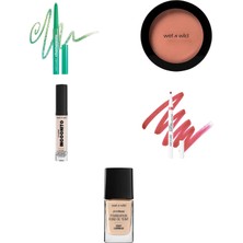 Wet N Wild Chameleon Chrome Eyeliner Superstar Suit... +4 Parça Makyaj Seti