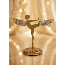 Dekoratif Balerin Tasarımlı Takı Standı,düzenleyici,yüzük/küpe/kolye/takı Askılığı