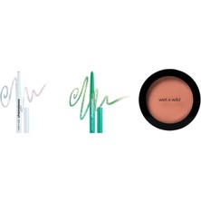 Wet N Wild Chameleon Chrome Eyeliner Electric Prism... +2 Parça Makyaj Seti