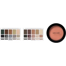 Wet N Wild Color Icon 10’lu Far Paleti Lights Off... +2 Parça Makyaj Seti