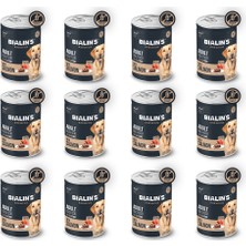 Bialin's 12'li Yetişkin Köpek Maması -Somonlu 400 Gram
