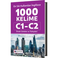 Limasollu Naci Öğretim Yayınları Ingilizce Kelime Kitabı C1-C2 - En Sık Kullanılan 1000 Kelime, 2000 Örnek Cümle ve Türkçeleri