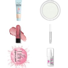Wet N Wild Bare Focus Tinted Hydrator Light Medium... +5 Parça Makyaj Seti