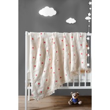 Kanz Little Miraclers %100 Pamuk Waffle Müslin Bebek Pike Örtüsü 115X125 cm