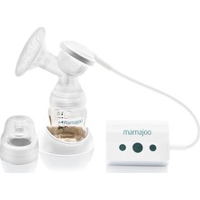 Mamajoo Elektrikli USB Tekli Göğüs Pompası Manuel Kullanım Özellikli Taşınabilir Silikon Malzeme