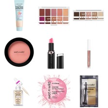 Wet N Wild Bare Focus Tinted Hydrator Light Medium... +8 Parça Makyaj Seti