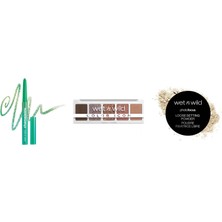 Wet N Wild Chameleon Chrome Eyeliner Superstar Suit... +2 Parça Makyaj Seti