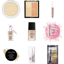 Wet N Wild Barefocus Sabitleyici Pudra Fair/light... +8 Parça Makyaj Seti