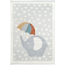 Halı Sepeti Minika Serisi EN137 Yumuşak Dokulu Hav Toz Yapmayan Figürlü Çocuk Odası Halısı