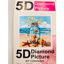 Duck Hoby 30X30 Boncuklu Taşlı Mozaik Elmas Goblen Pano Tablo Resim Puzzle Dıamond Paıntıng Hı Stone