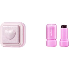 Colorgram Milk Bling Heartlighter Aydınlatıcı 02 Pink Heart... +1 Parça Makyaj Seti