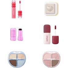 Colorgram Fruity Water Tint 05 Dainty Cherry... +5 Parça Makyaj Seti